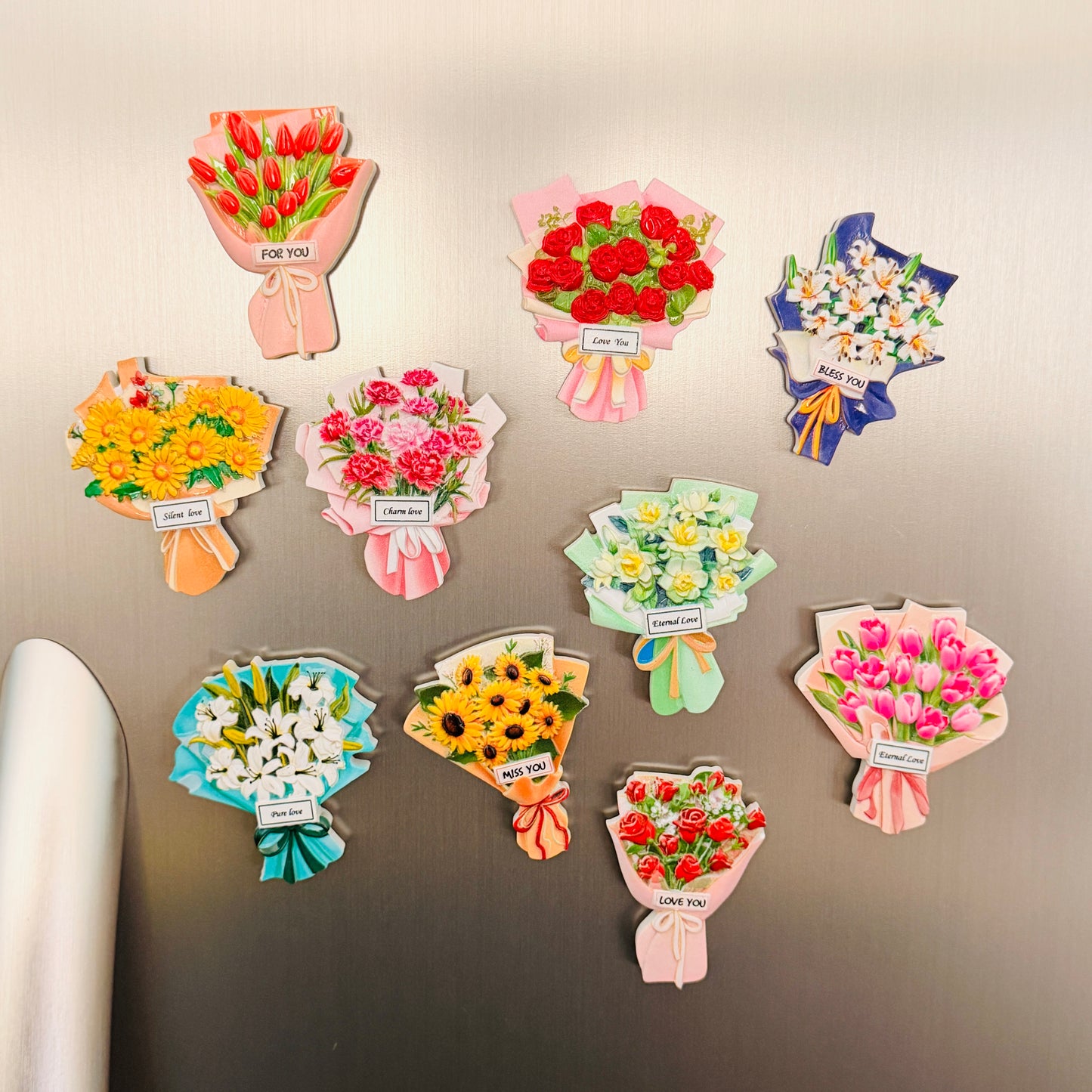 Flower Bouquet Magnet
