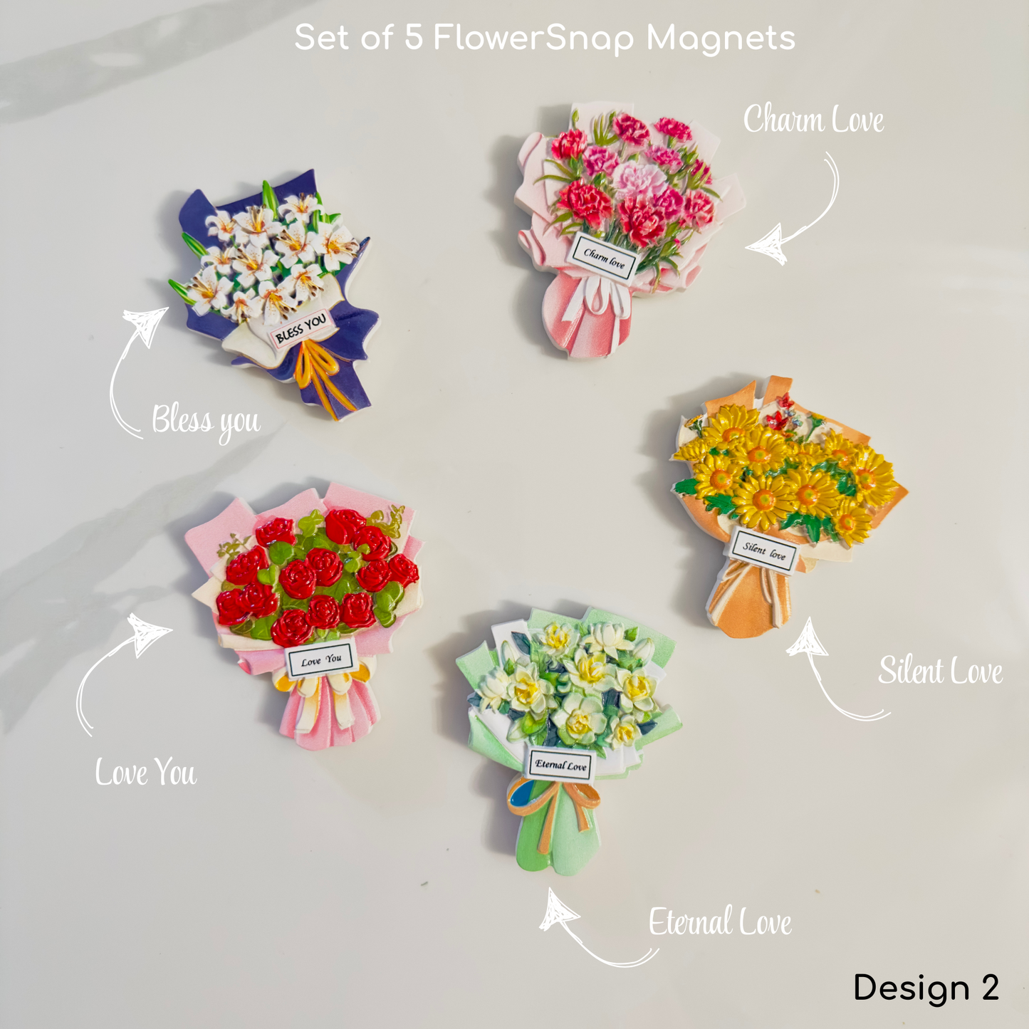 FlowerSnap Magnets