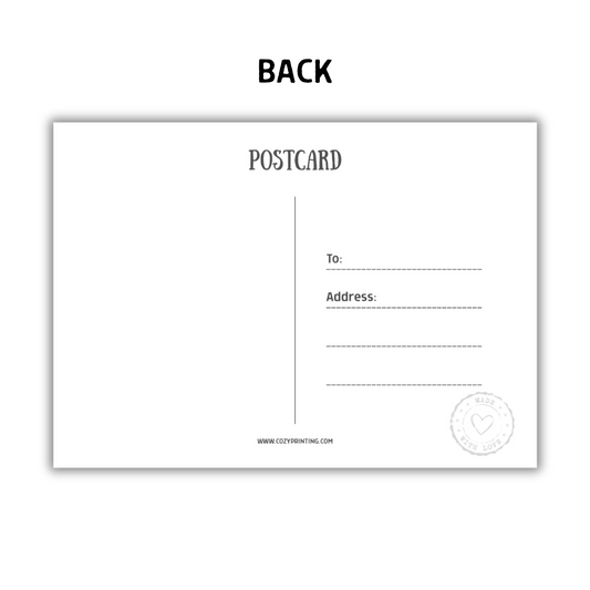 Postal fotográfica personalizada