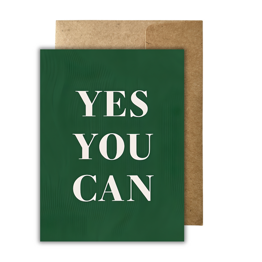Yes You Can