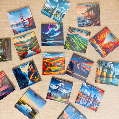 50 States Magnet Collection