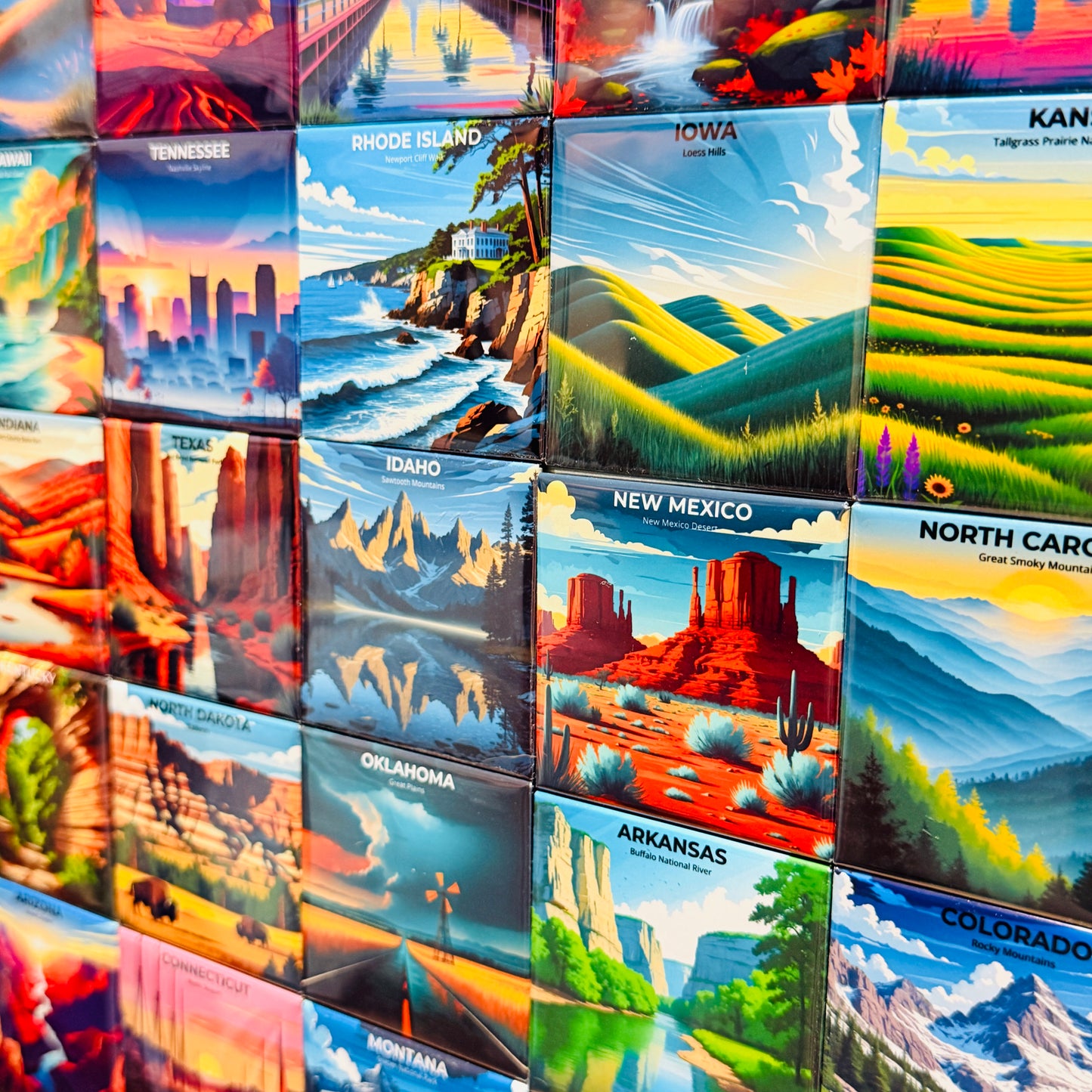 50 States Magnet Collection