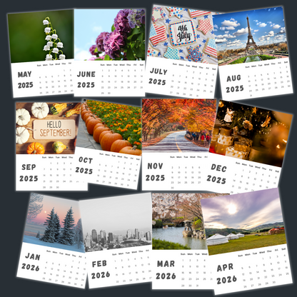 Custom Magnetic Calendar