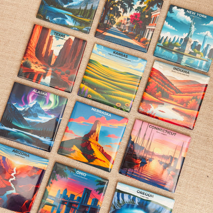 50 States Magnet Collection