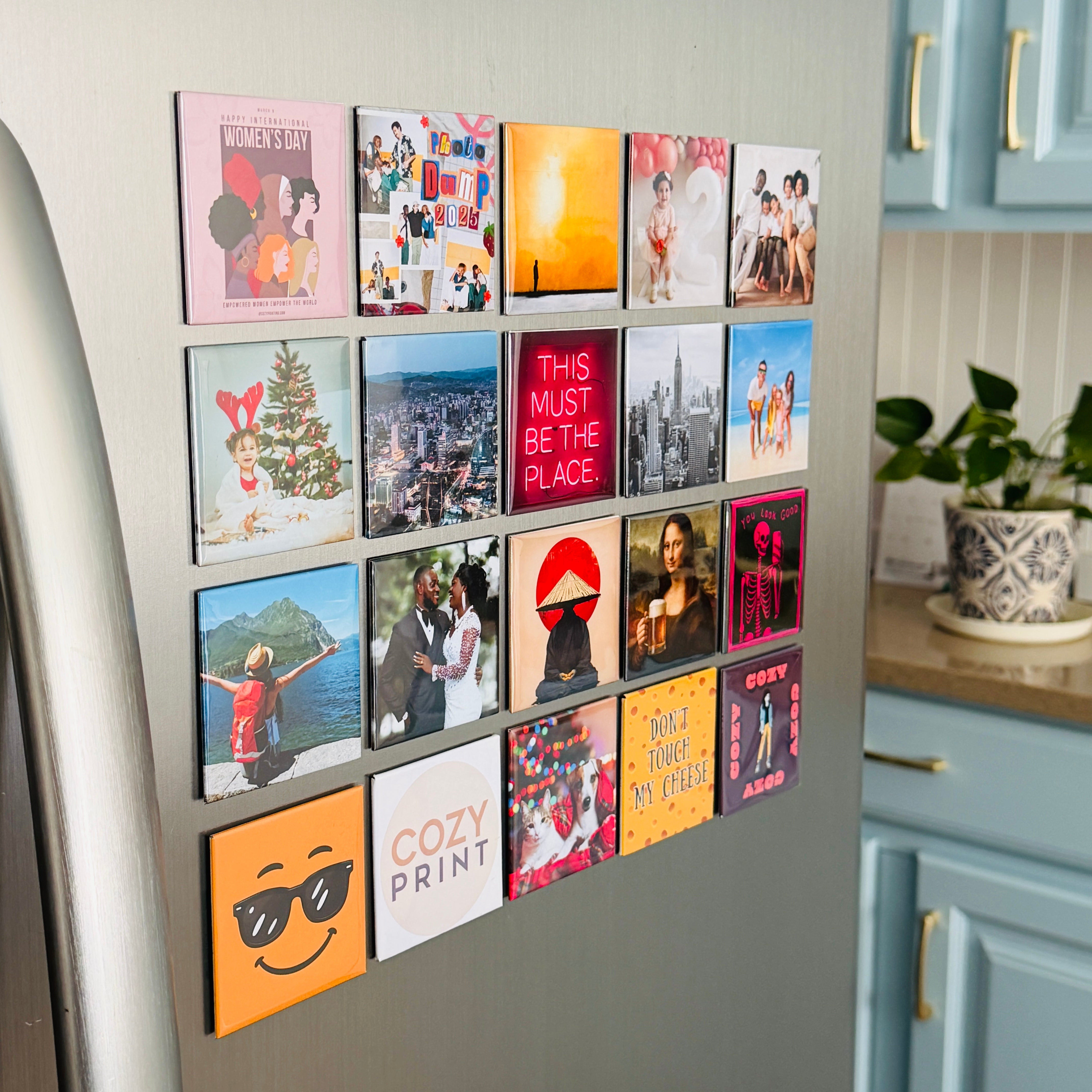 Custom Photo Magnets Set of 6 | 2.5
