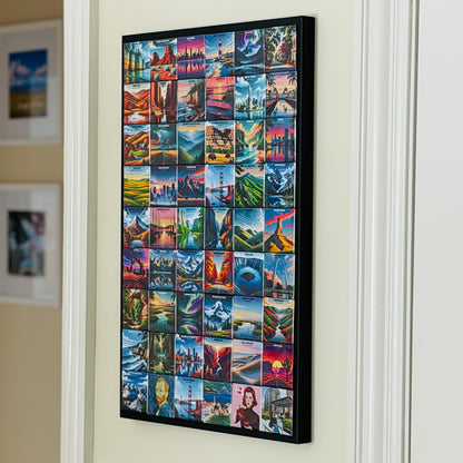 Colección de imanes de los 50 estados